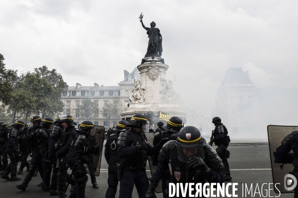 Manifestation contre la loi travail