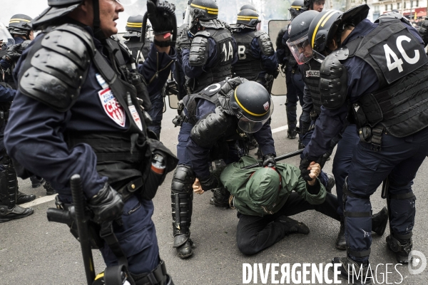 Manifestation contre la loi travail