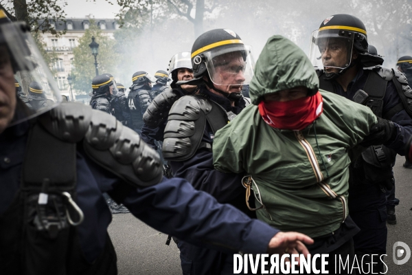 Manifestation contre la loi travail