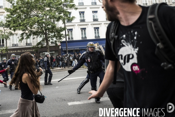 Manifestation contre la loi travail