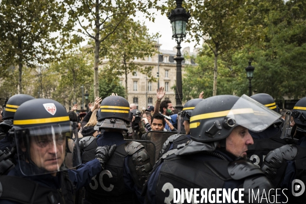 Manifestation contre la loi travail