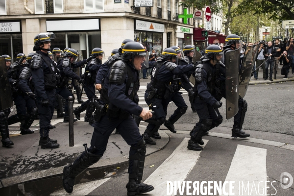 Manifestation contre la loi travail