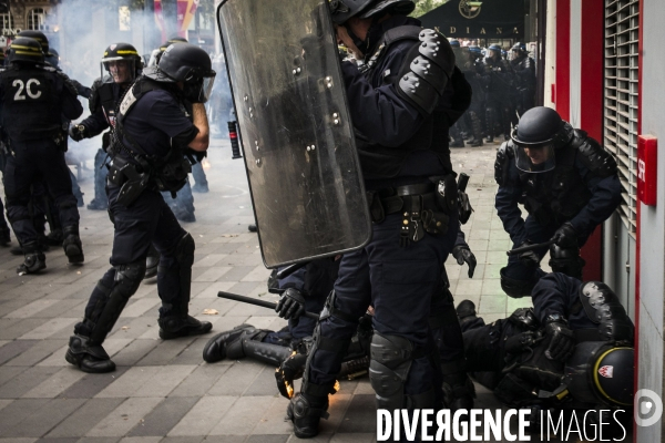 Manifestation contre la loi travail