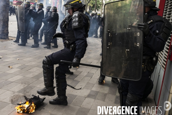 Manifestation contre la loi travail