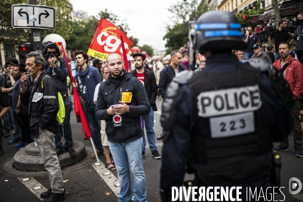 Manifestation contre la loi travail