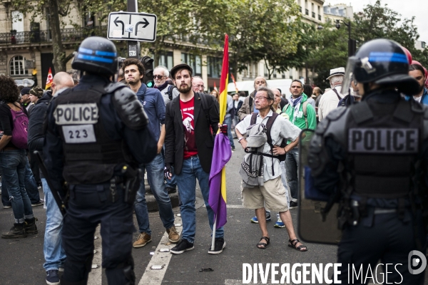 Manifestation contre la loi travail