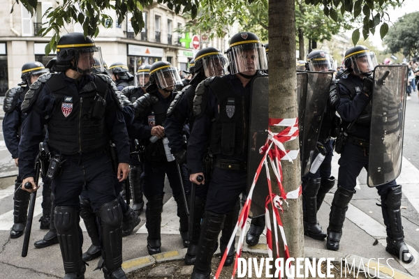 Manifestation contre la loi travail