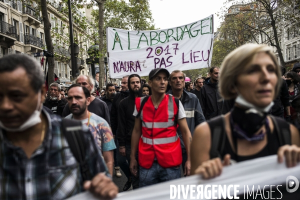 Manifestation contre la loi travail