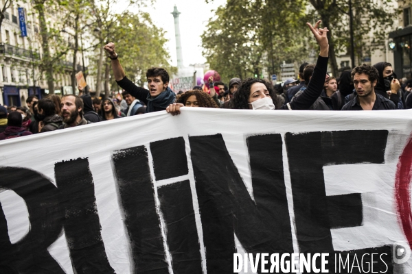 Manifestation contre la loi travail