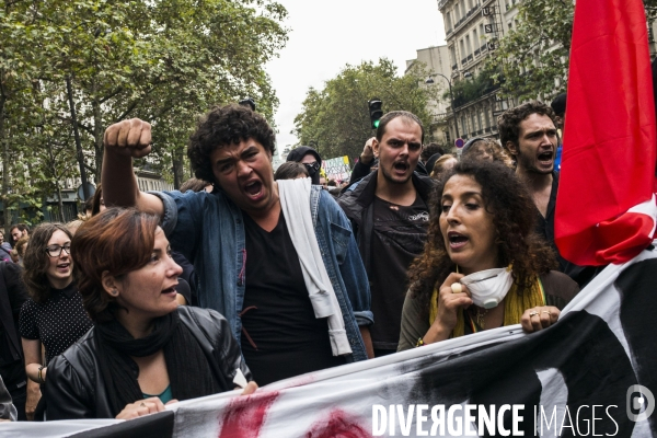 Manifestation contre la loi travail