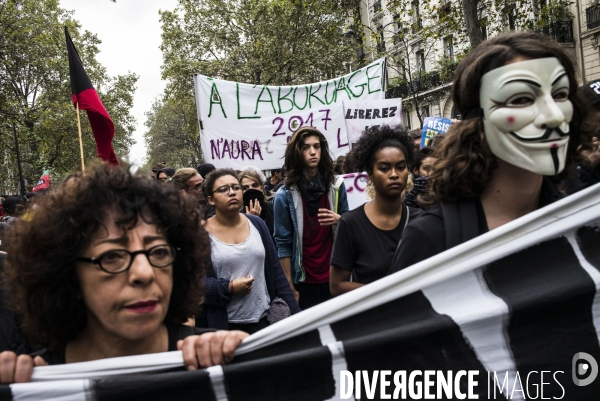 Manifestation contre la loi travail