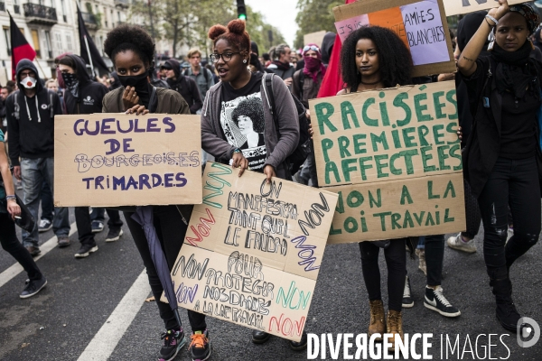 Manifestation contre la loi travail