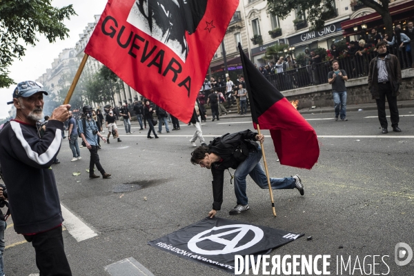 Manifestation contre la loi travail