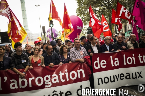 Manifestation contre la loi travail