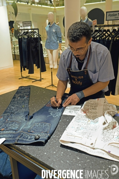 Made in Paris, exposition au Bon Marche rive  gauche de createurs parisiens