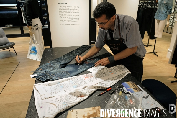 Made in Paris, exposition au Bon Marche rive  gauche de createurs parisiens