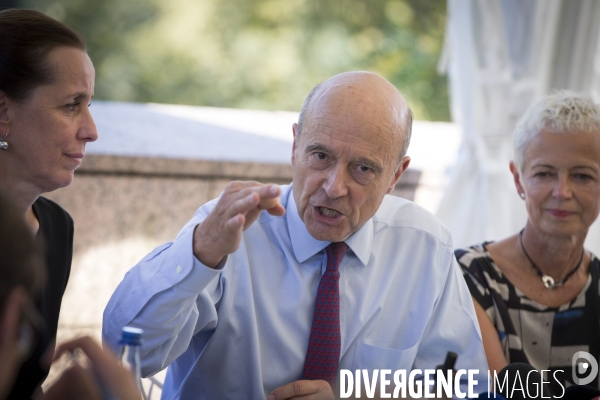 Alain Juppé en meeting à Strasbourg