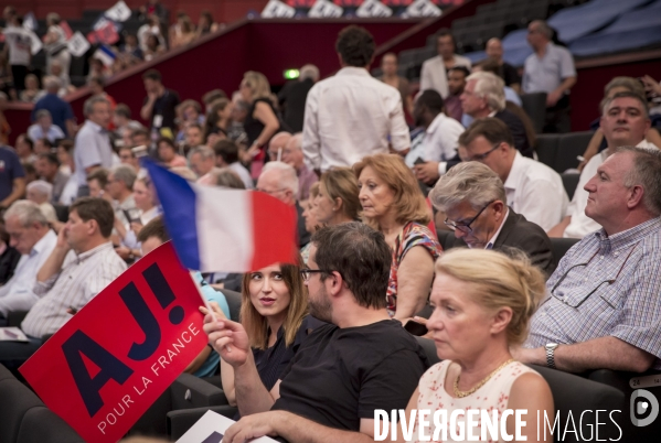 Alain Juppé en meeting à Strasbourg