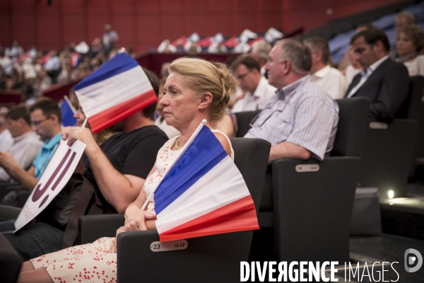 Alain Juppé en meeting à Strasbourg