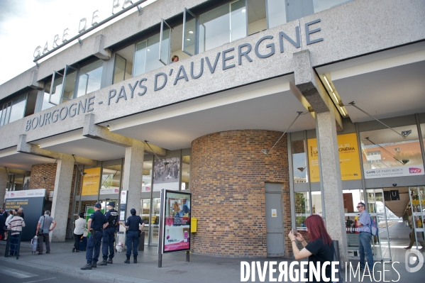 Cérémonie du changement de nom de la gare de  Paris Bercy - Bourgogne Pays d Auvergne