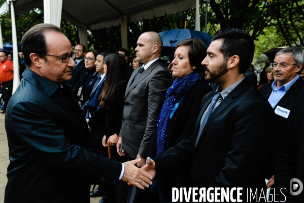 François Hollande préside la cérémonie d hommage aux victimes du terrorisme