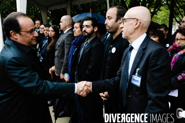 François Hollande préside la cérémonie d hommage aux victimes du terrorisme