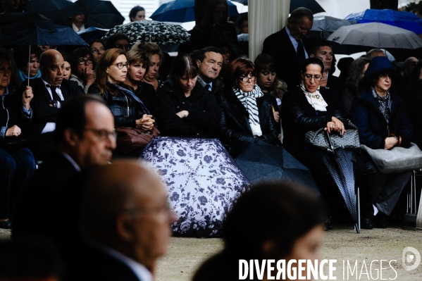 François Hollande préside la cérémonie d hommage aux victimes du terrorisme