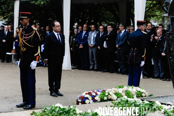 François Hollande préside la cérémonie d hommage aux victimes du terrorisme