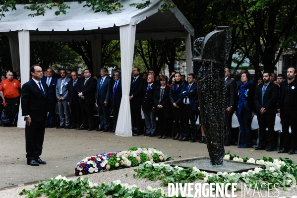 François Hollande préside la cérémonie d hommage aux victimes du terrorisme