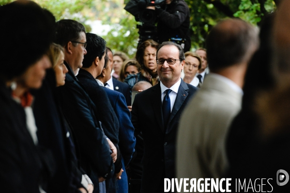 François Hollande préside la cérémonie d hommage aux victimes du terrorisme