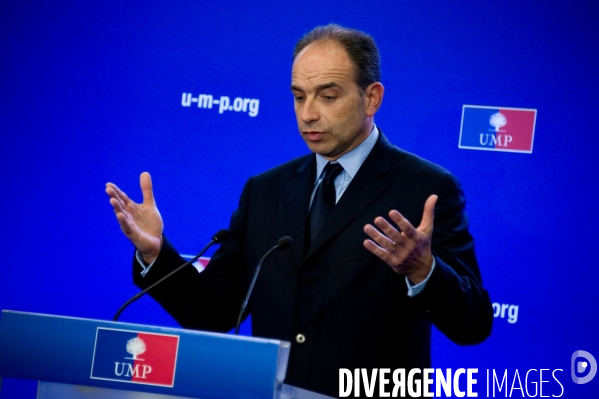 Copé: Conférence de presse après une réunion du bureau politique de l UMP, Paris, 20/06/2012