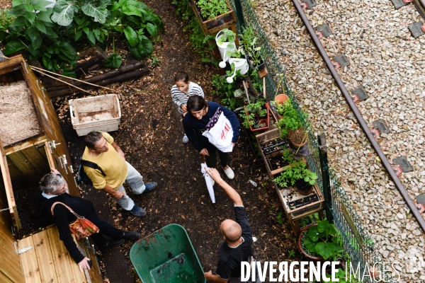 La Recyclerie, bar, restaurant, ferme et atelier de réparation à la Porte de Clignancourt