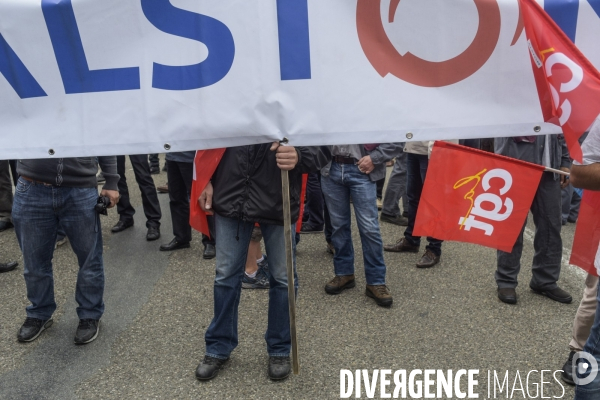 Alstom, Belfort, manifestation