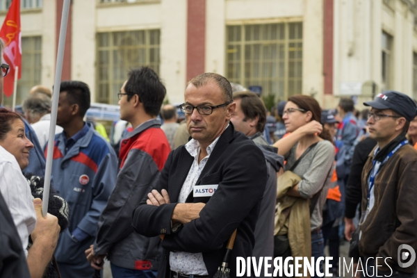 Alstom, Belfort, manifestation