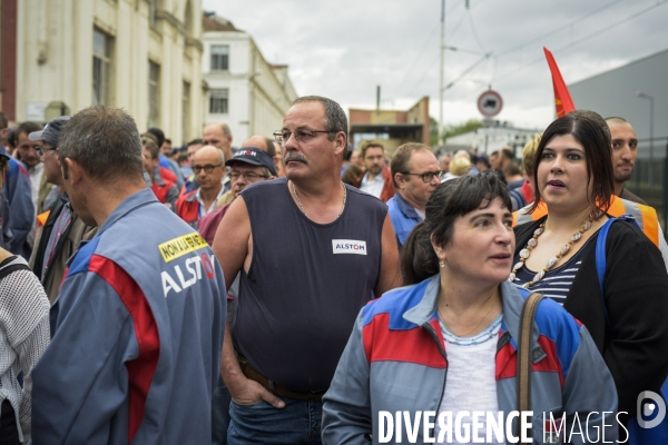 Alstom, Belfort, manifestation