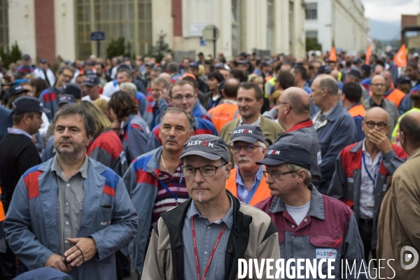 Alstom, Belfort, manifestation