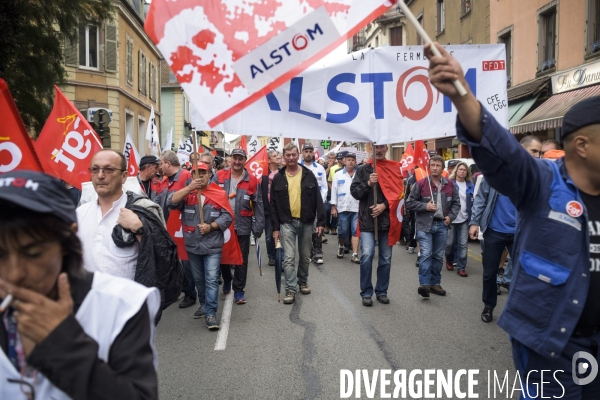 Alstom, Belfort, manifestation