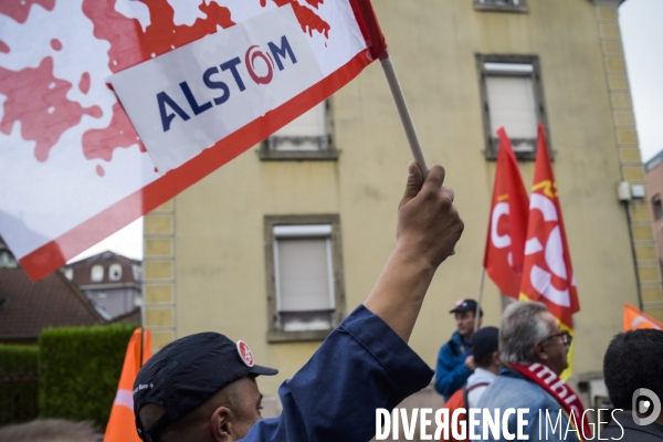 Alstom, Belfort, manifestation