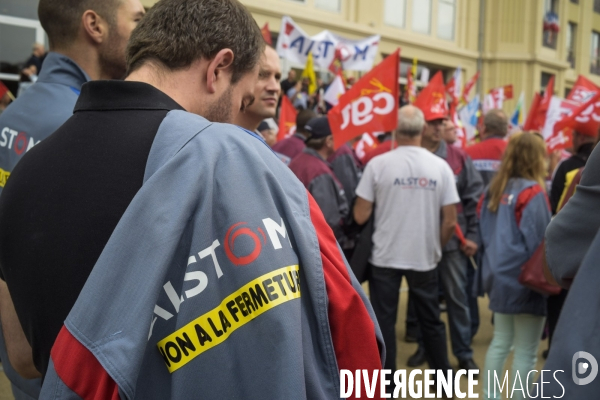 Alstom, Belfort, manifestation