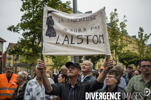 Alstom, Belfort, manifestation