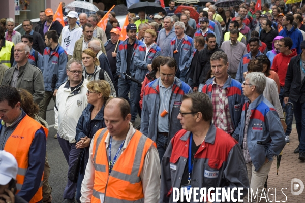 Alstom, Belfort, manifestation