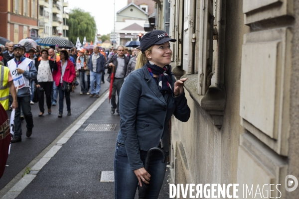 Alstom, Belfort, manifestation