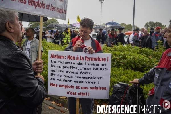 Alstom, Belfort, manifestation