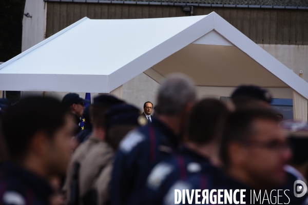 François Hollande à Calais