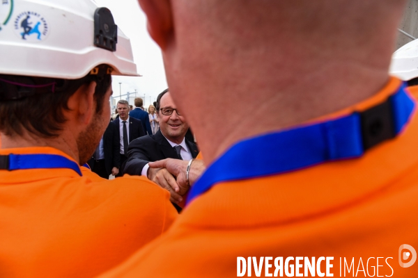 François Hollande à Calais