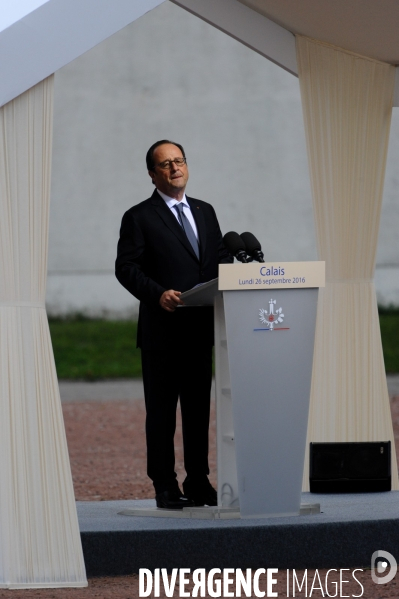 François Hollande à Calais