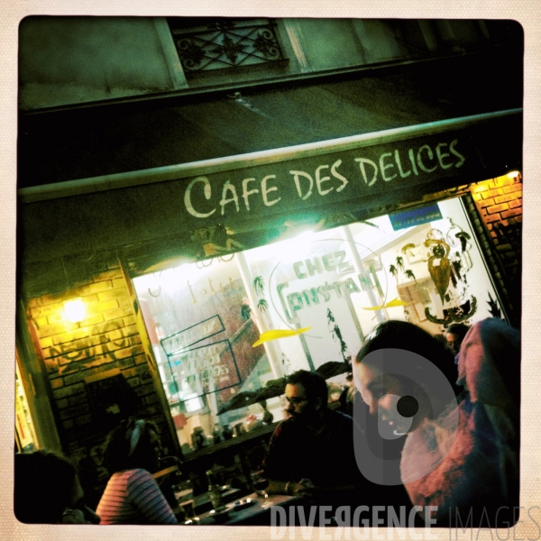 Cartes postales pour une Fée : Le café des Délices