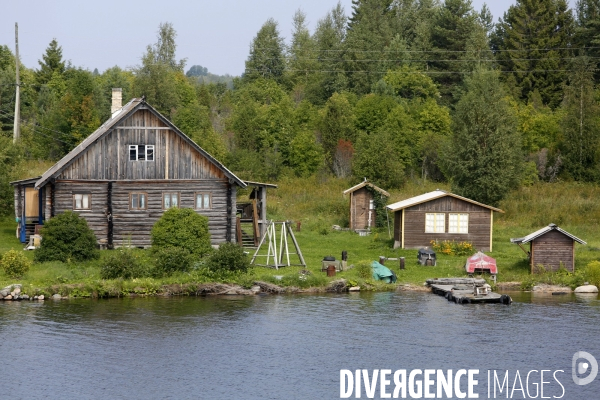 Ile de KIJI sur le lac Onega en Carelie