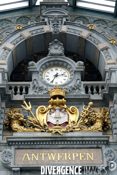 Anvers. La gare centrale une des plus belles du monde