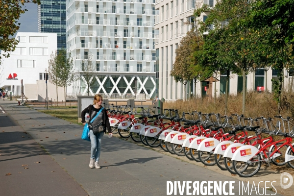 Anvers.Velos en libre service pour les habitants exclusivement